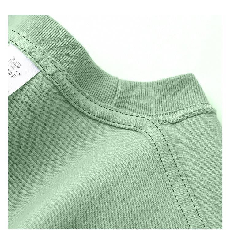 Áo phông áo thun unisex nam nữ màu xanh mint 100% cotton mềm mịn mùa hè siêu mát đủ size đủ màu đến 3XL