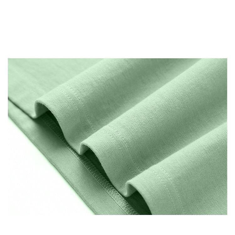 Áo phông áo thun unisex nam nữ màu xanh mint 100% cotton mềm mịn mùa hè siêu mát đủ size đủ màu đến 3XL