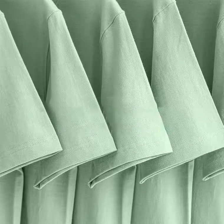 Áo phông áo thun unisex nam nữ màu xanh mint 100% cotton mềm mịn mùa hè siêu mát đủ size đủ màu đến 3XL