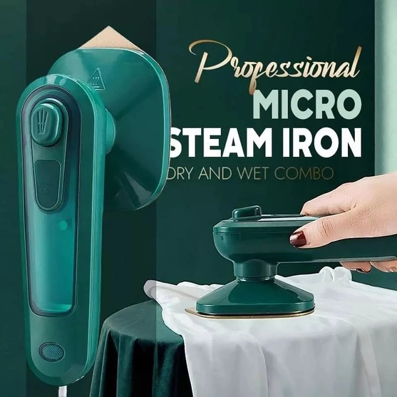 Bàn ủi hơi nước cầm tay đa năng, bàn là hơi nước gia đình mini giúp là phẳng quần áo nhanh gọn Bảo Hành 3 tháng