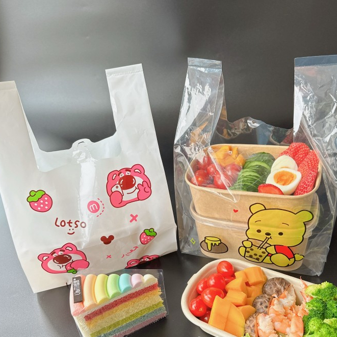 Túi gấu dâu / gấu pooh siêu xinh