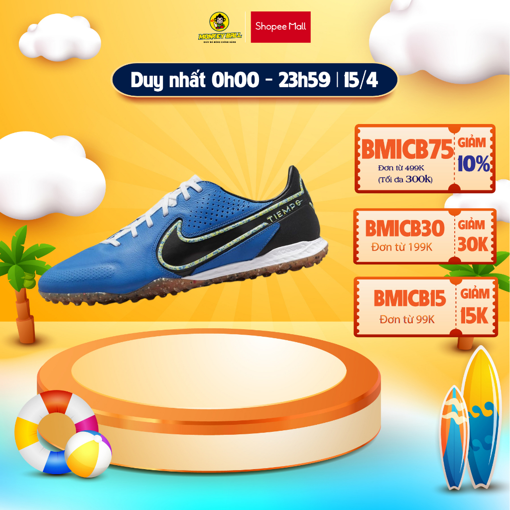 Giày Đá Bóng Nam_Nike React Tiempo 9 Legend Pro TF Chính Hãng - Chất Liệu Da Thật