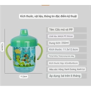 BÌNH TẬP UỐNG NƯỚC MỎ VỊT CHO BÉ