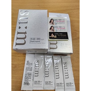 Bột rửa mặt dưỡng trắng Su:m37 White Award Enzyme Powder Wash.