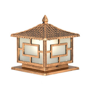 Đèn trụ cổng phi 300 trang trí cổng sân vườn tặng kèm bóng led