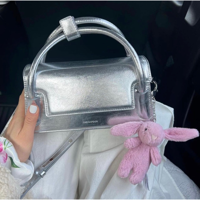 Túi Find Kapoor Wedge size 22 Sliver