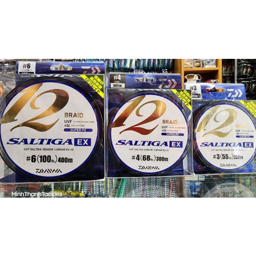 Dây Câu PE Daiwa UVF Saltiga Sensor 12EX+Si
