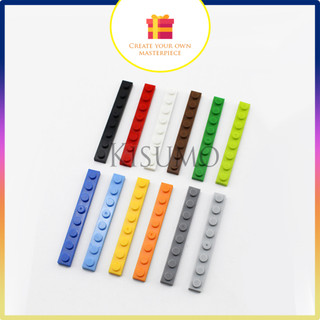 Phụ kiện moc combo 10 gạch dẹt 1x8 d5 3460