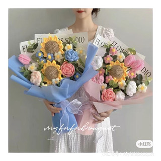Giấy gói hoa màu pastel