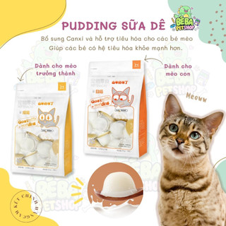 Pudding sữa dê cho mèo con và mèo trưởng thành Both bổ sung canxi, hỗ trợ hệ tiêu hóa cho mèo 15g/viên | Bé Ba Petshop