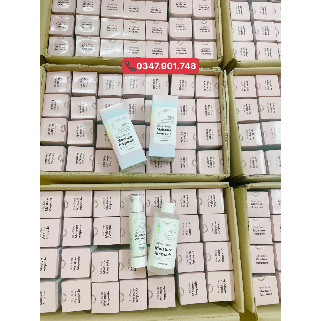 Serum phục hồi HA B5 Charmzone Ultra Deep Moisture Ampoule 400ml