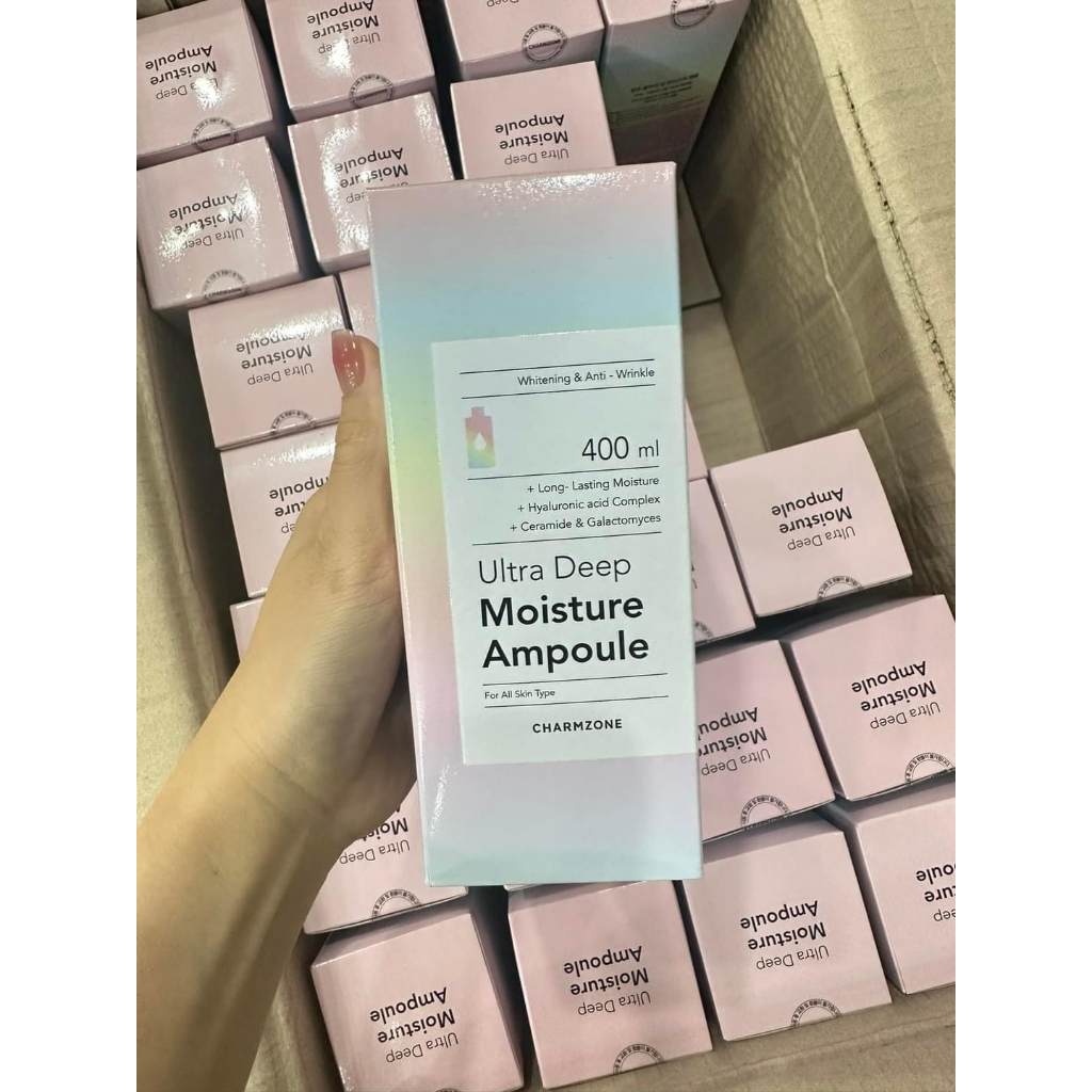 Serum phục hồi HA B5 Charmzone Ultra Deep Moisture Ampoule 400ml