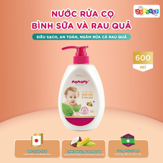 Nước rửa bình, rửa hoa quả mamamy 600ml