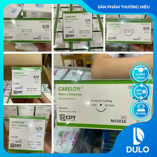 Chỉ phẫu thuật thẩm mỹ CPT Carelon 7/0, (H12 sợi)