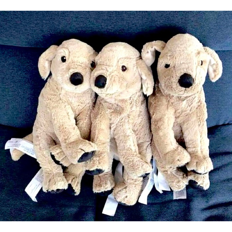 Gấu bông súp lơ, cà rốt, heo, chó giống thật hãng Ikea