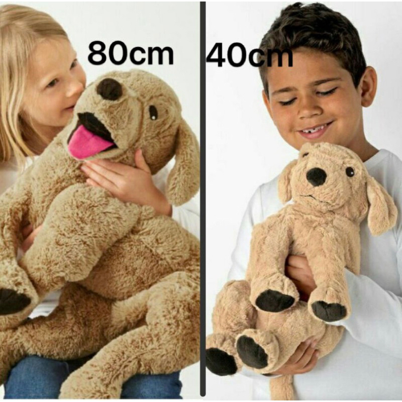 Gấu bông súp lơ, cà rốt, heo, chó giống thật hãng Ikea