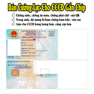 Miếng dán cường lực nano bảo vệ căn cước công dân - cccd và giấy phép lái xe - gplx