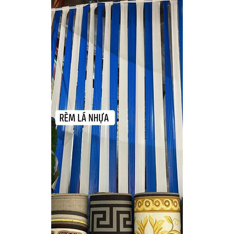 Mành lá nhựa che cửa đi nhà vệ sinh. Mành rèm lá nhựa ngăn phòng khách, phòng ngủ, phòng bếp. Mành l