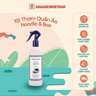 Xịt thơm quần áo Noodle&Boo 473ml