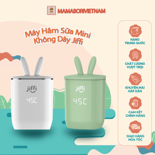 Máy Hâm Sữa Cầm Tay Mini Không Dây Jiffi