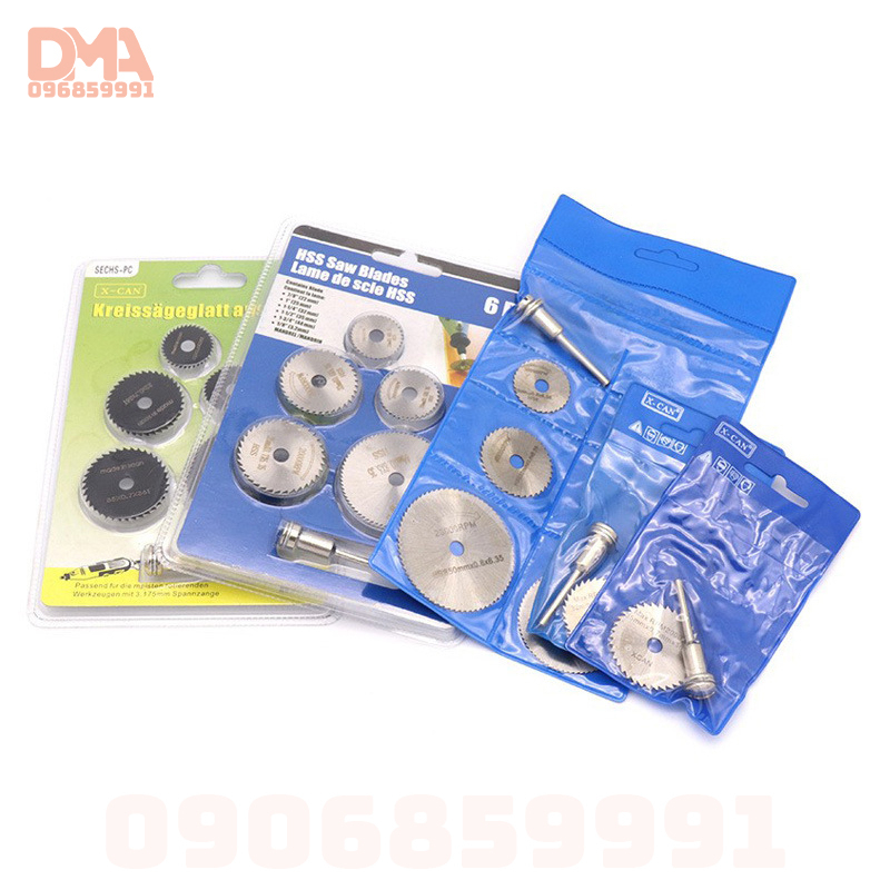 Bộ 5 đĩa cưa cắt đa năng mini cho máy khoan cầm tay
