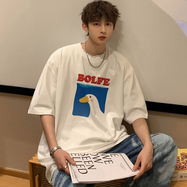 Áo phông nam nữ Unisex form Doris Oversize Basic,áo thun tay lỡ phong cách Hàn Quốc Duck