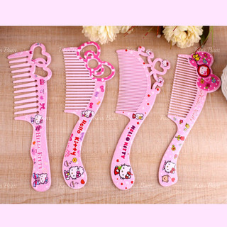 Lược nhựa chải tóc Hello Kitty - Doremon Doraemon
