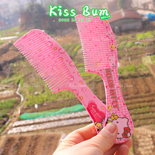 Lược nhựa chải tóc Hello Kitty - Doremon Doraemon
