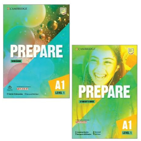 Bản đẹp Prepare 2nd A1,A2,B1 (chọn tùy ý từ level 1 đến level 5) thanh lý
