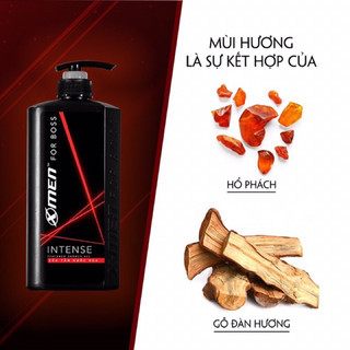 Sữa tắm nước hoa x-men for boss intense 650g