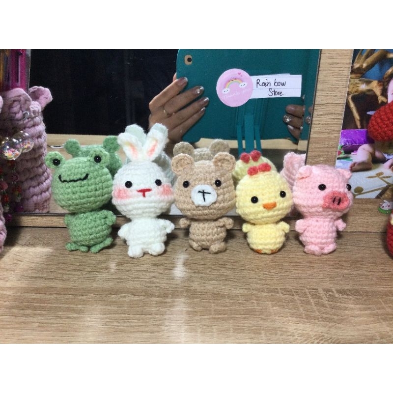 Móc khoá bằng len