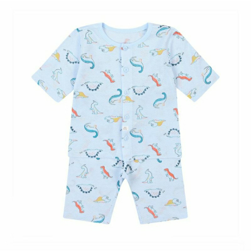 -Bộ lửng cotton lỗ thông hơi Agabang