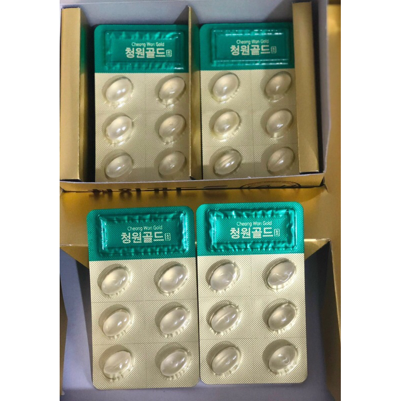 Tinh dầu thông đỏ cao cấp CheongWon Gold Hàn Quốc 120 viên