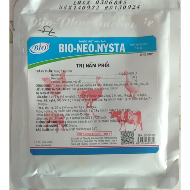 Nấm phổi Neo-Tatyn/ Neo-Nysta 1kg