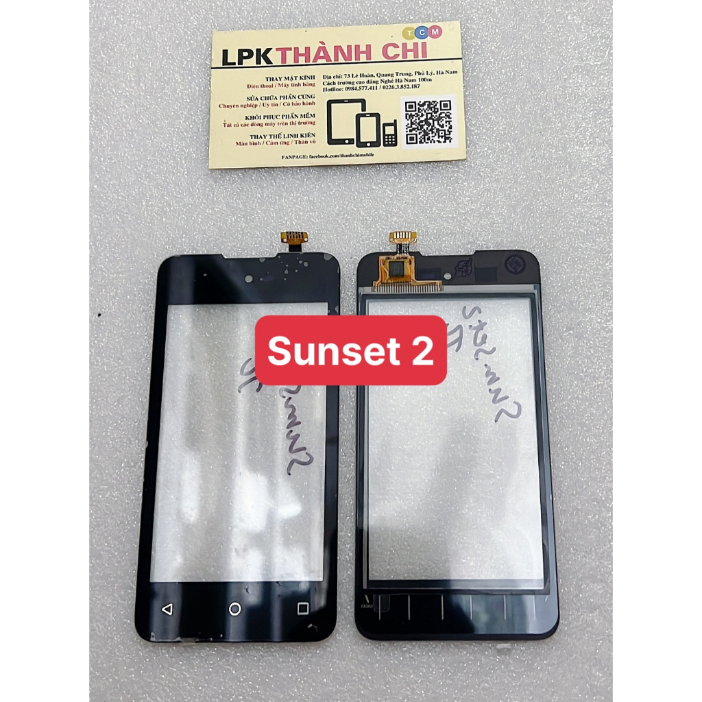 Cảm Ứng Wiko Sunset 2 - High Coppy, Màu Đen, Chân Connect
