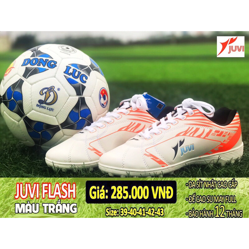 Giày bóng đá, đá banh mẫu JUVI Flash 2023 - Bảo hành 12 tháng