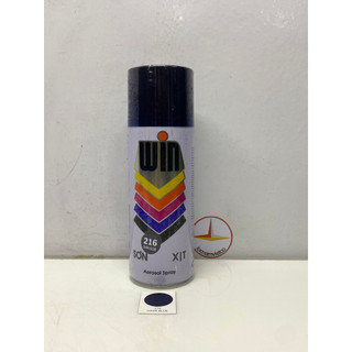 Sơn xịt win 216 màu xanh đậm