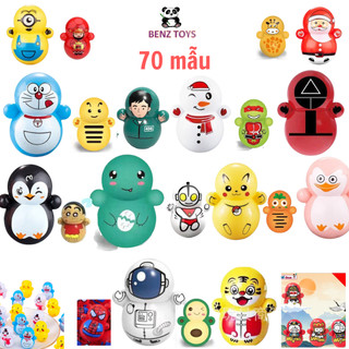 Lật đật mini nhiều hình dạng dễ thương đáng yêu cho bé đồ chơi lật đật tí hon