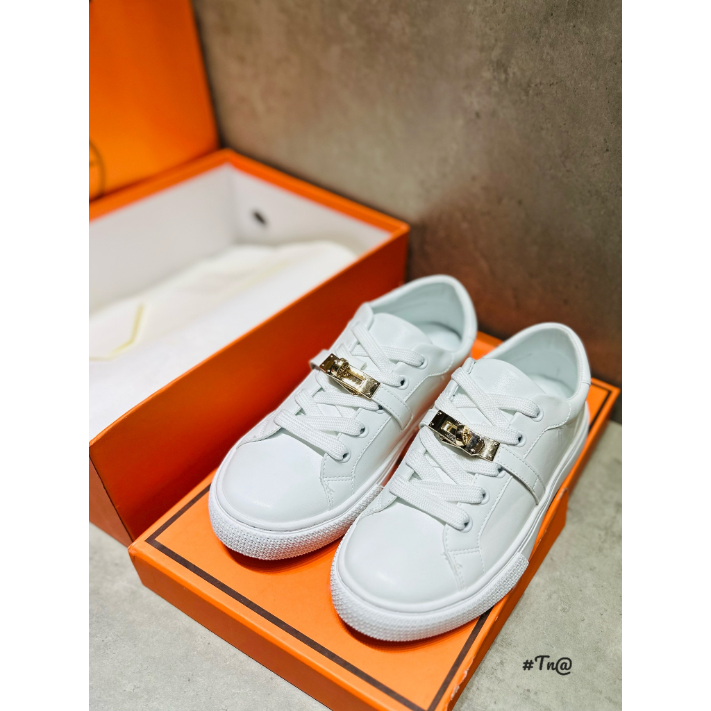 Sneaker Hermes new 2023 - Size 35-39 - 2 màu - Chất da thật - Hàng chuẩn auth - Hàng fullbox túi giấy bill