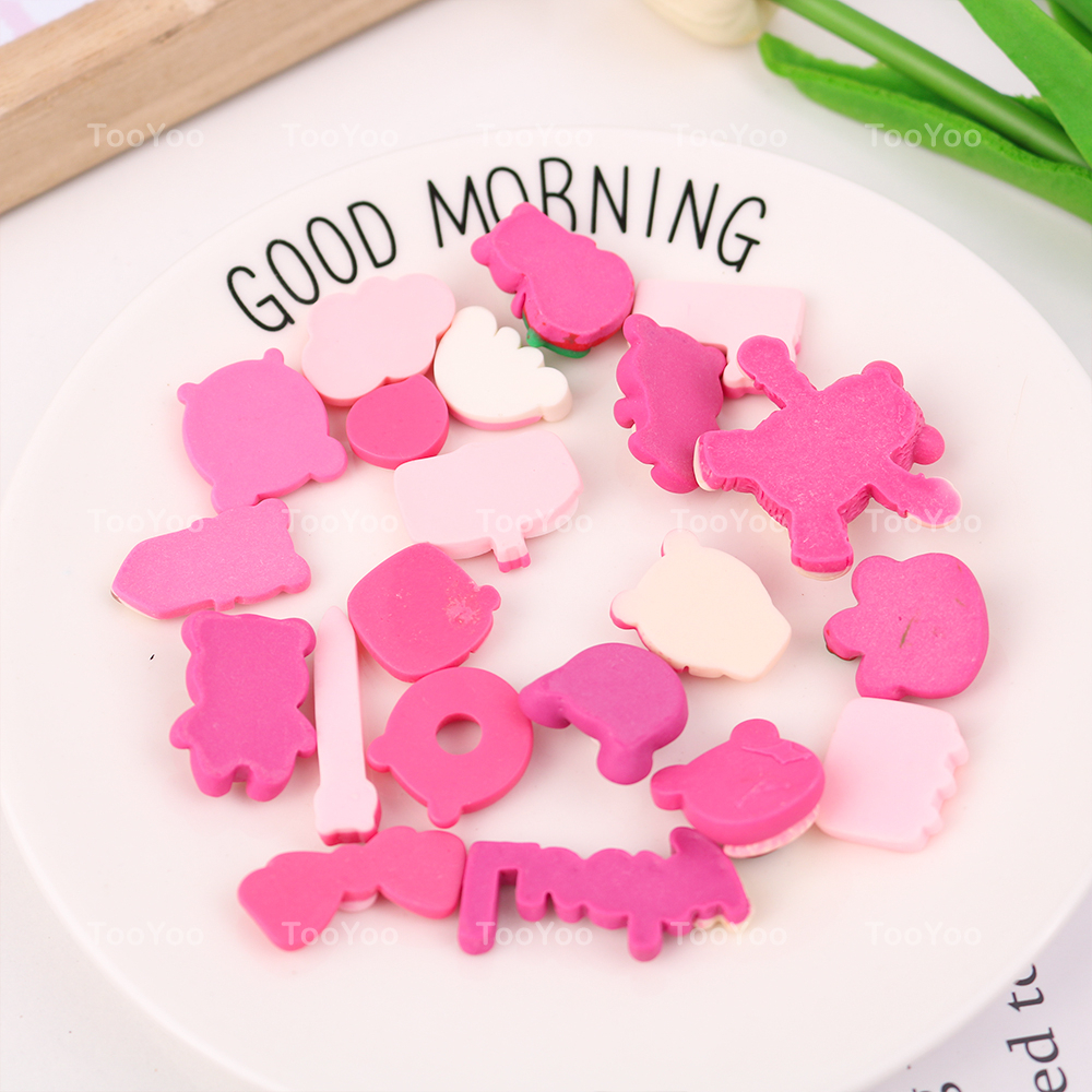 Charm Gấu dâu Lotso mini làm phụ kiện handmade dễ thương cute TooYoo TY0377