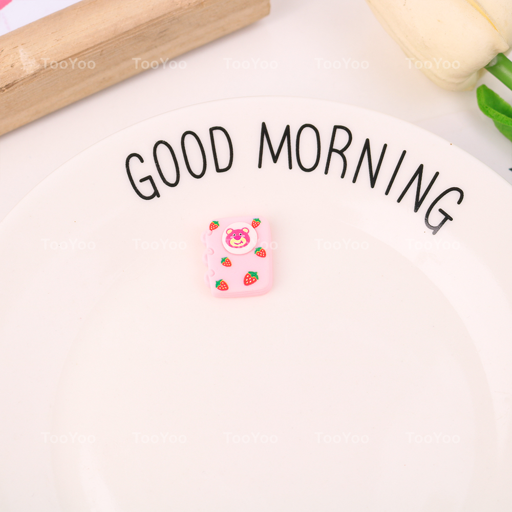 Charm Gấu dâu Lotso mini làm phụ kiện handmade dễ thương cute TooYoo TY0377