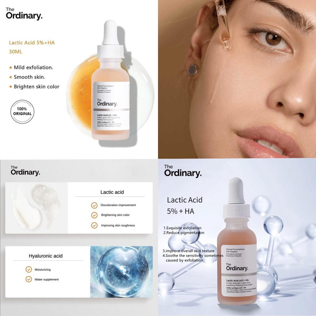 💦💦💦serum giảm mụn serum ordinary peel da the ordinary niacinamide 10 the ordinary b5 ordinary aha trắng da dưỡng ẩm💦