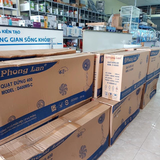 Quạt cây Phong Lan 7 cánh D400MS-C ( phím cơ bấm )
