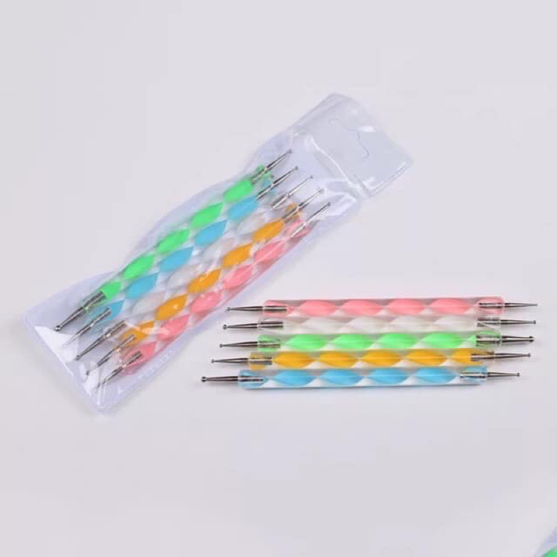 Sét bút chấm bi nail