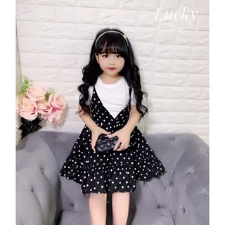 👗👗set váy chấm bi cho bé gái ☀☀