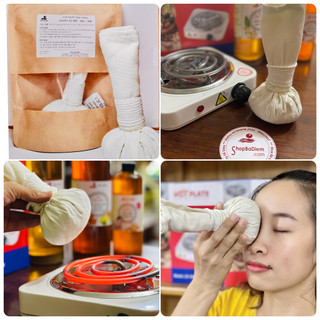 Cây muối thảo dược chườm mắt | cây muối chườm mắt thảo dược - shop bà điểm