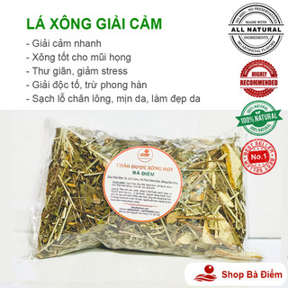 Gói lá xông giải cảm - combo 10 gói lá xông thảo dược shop bà điểm