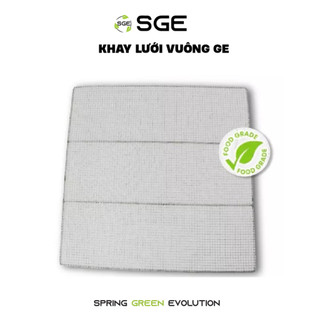 Khay Vuông Máy Sấy Thực Phẩm SGE GE60/GE120 Chất Liệu Inox Bền Đẹp Kích Thước Khay Sấy 55x55cm
