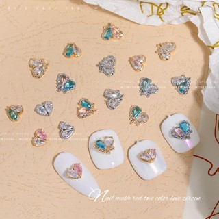 Charm tim đá mix màu xinh