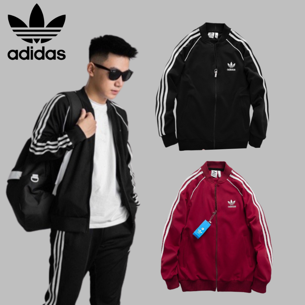 Áo khoác Adidas hàng cao cấp,Áo khoác bomber adidas chất umi xịn xò, hàng chuẩn form mẫu mới 712- Latizia.vn